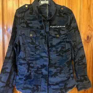 Elan Blue Camo Utility Jacket